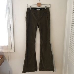 Free People Pull on Corduroy Flares